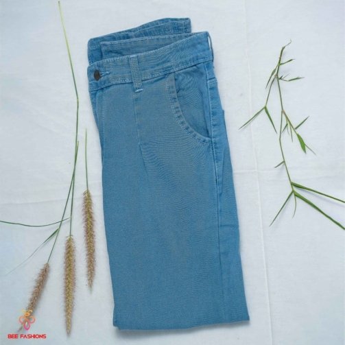 Baggie Blue Denim Jeans - 1